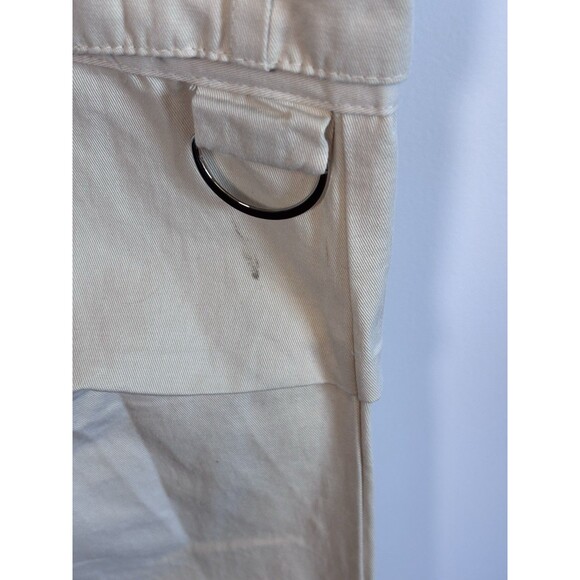 Aelfric Eden Women's  Multi Pocket Cargo Pants, Denim Cream Size 28 Casual NWT - Picture 5 of 14